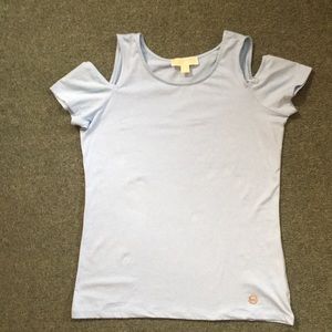 MK cold shoulder top